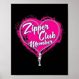 Club Member Open Heart Operation Survivor Poster