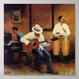 Club Orchestra a l´ huile Poster