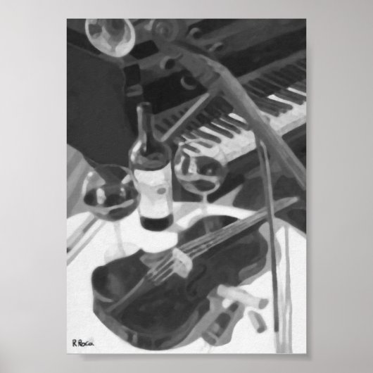Club Orchestra á l´huile Poster (Vorne)
