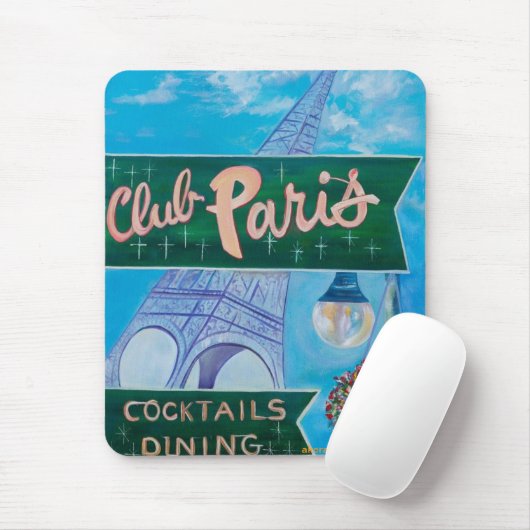 Club Paris Mousepad (Mit Mouse)