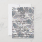 Club Party Diamond Gray Einladung Vip Einladung (Rückseite)