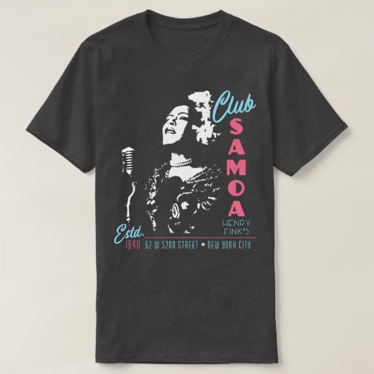 Club Samoa T-Shirt (Design vorne)