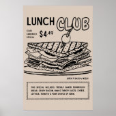 Club Sandwich Wall Poster (Vorne)