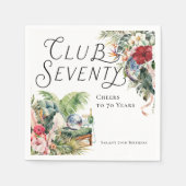 Club Seventy Conservatory Soirée Servietten (Vorderseite)