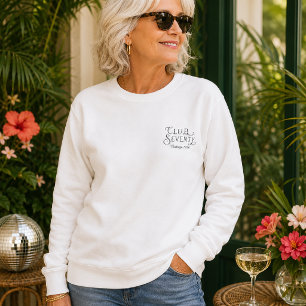 Club Seventy Vintage Geburtstags-Sweatshirt Sweatshirt