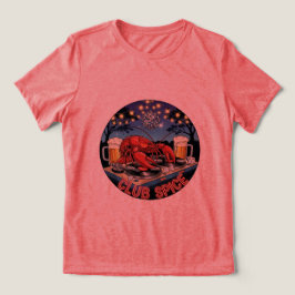 Club Spice Crawfish Party T-Shirt! 🎶 🍻 Tri-Blend Shirt