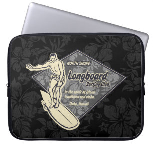 Club Surfen Diamond Hawaiian Neopren-Taucheranzug Laptopschutzhülle
