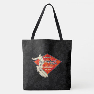 Club Surfing Diamond Hawaiian Hibiscus Strandtasch Tasche