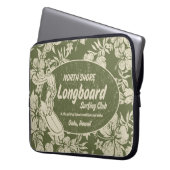 Club Surfing Hawaiian Neoprene Wetsuit Laptopschutzhülle (Vorderseite Links)