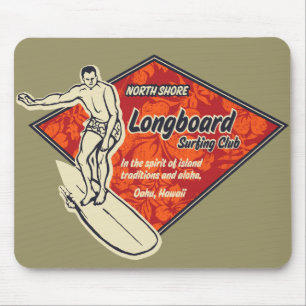 Club Surfing Logo Mauspad