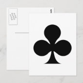 Club-Symbol Postkarte (Vorne/Hinten)