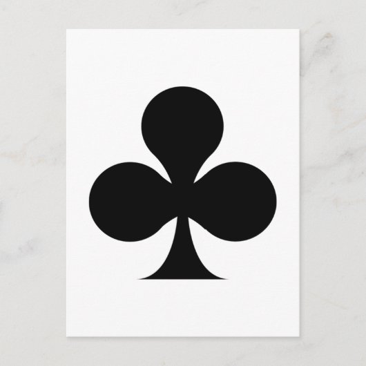 Club-Symbol Postkarte (Vorderseite)