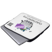 Club SYNERGY - Laptop-Sieb 13" Laptopschutzhülle (Vorne Knopf)