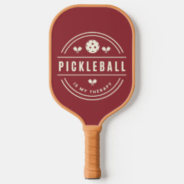 Club Team Player Pickleball ist meine Therapie Schläger