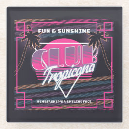 Club Tropicana Glasuntersetzer