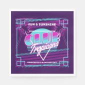 Club Tropicana Serviette (Vorderseite)