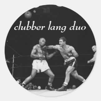Clubber Lang Duo Aufkleber "gebrochener Kiefer" Se