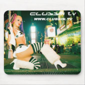 CLUBBIN Fernsehen ChelleBomb Mousepad (Vorne)