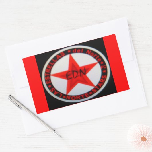 Clubflagge Rechteckiger Aufkleber (Umschlag)