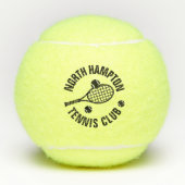 Clubname Racket Ball Logo Custom (Vorderseite)