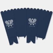 Clubname Rasen Tennis Team Navy Custom Geschenkschachtel (Ungeklappt)