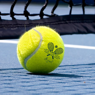 Clubname Tennisteam Alle Farben Personalisiert hin Tennisbälle