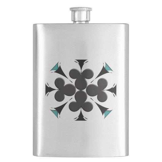 Clubs Flachmann (Vorderseite)