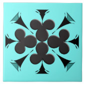 Clubs Fliese (Vorderseite)