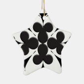 Clubs Keramik Ornament (Rechts)