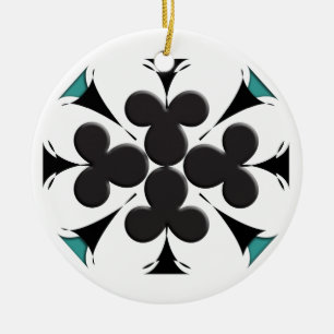Clubs Keramik Ornament