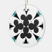 Clubs Keramik Ornament (Links)