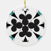 Clubs Keramik Ornament (Hinten)