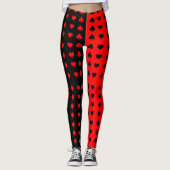 Clubs, Pik, Herz, Diamanten - cool Leggings (Vorderseite)