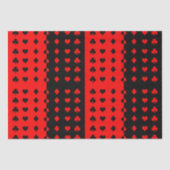 Clubs, Pik, Herz, Diamanten - cool Seidenpapier (Vorderseite)