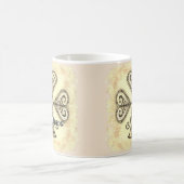 Clubs poker kaffeetasse (Mittel)