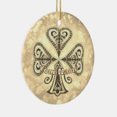 Clubs poker keramik ornament (Rechts)
