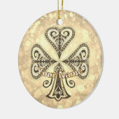 Clubs poker keramik ornament (Links)
