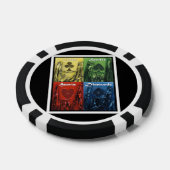 Clubs Spades Hearts Poker Chip (Einzeln)