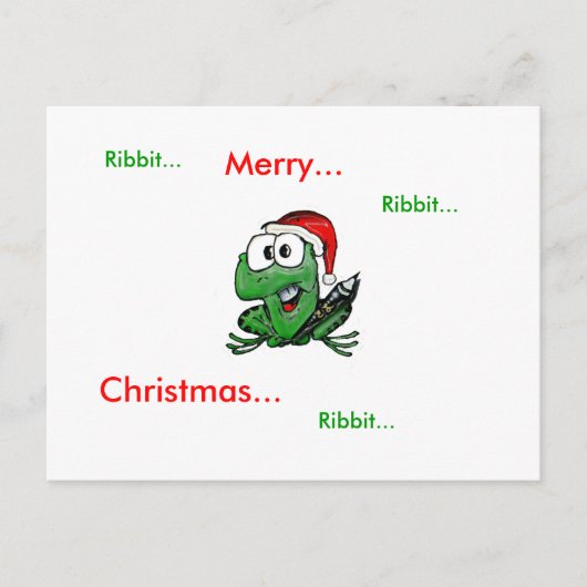 clubSakai Weihnachtskarte Feiertagspostkarte (Vorderseite)