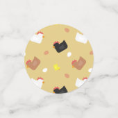 Cluck Cluck Konfetti (Klein Vorderseite)