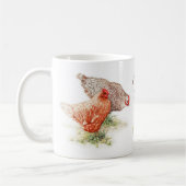 Cluck Hens Eggs Tasse (Links)