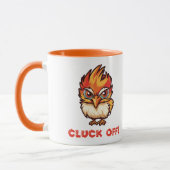 Cluck Off| Funny Chicken Tasse (Links)