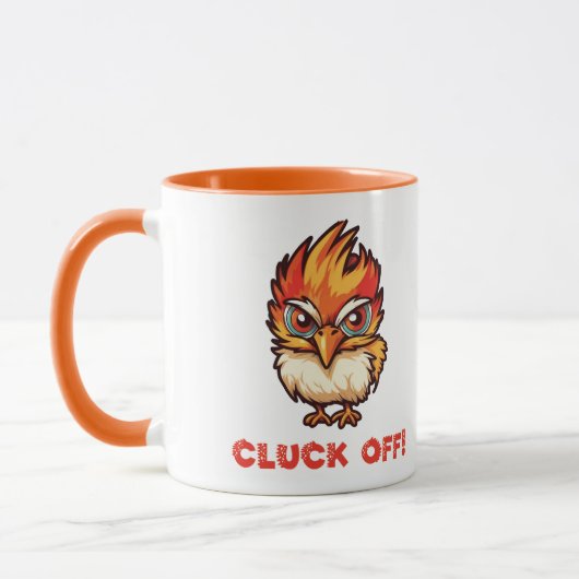 Cluck Off| Funny Chicken Tasse (Links)