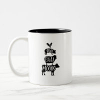 Cluck Oink Baa Moo - Chicken Pig Sheep Cow Bauer 