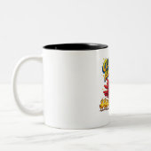 Cluckin’ Phantastischer Vater - Funny Zweifarbige Tasse (Links)