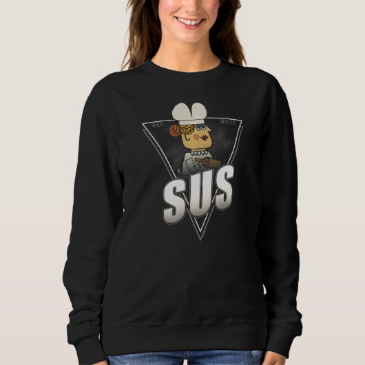 Clue Mrs. White Sus Poster Sweatshirt (Vorderseite)