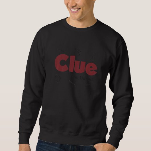 Clue Who Dunnit Sweatshirt (Vorderseite)