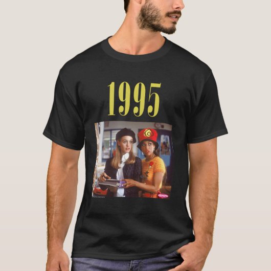 Clueless 1995 Black Small T-Shirt (Vorderseite)