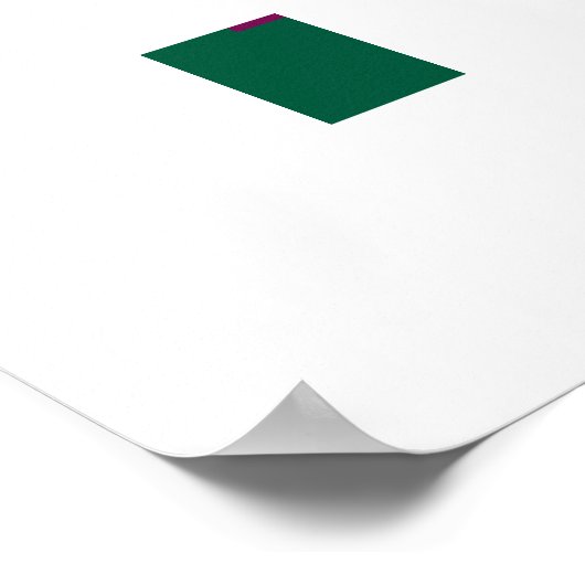 Clueless Bunny Poster (Ecke)