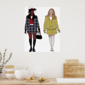 Clueless Cher Dionne Poster (Küche)